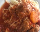 Foto del paso 4 de la receta: Fideos con estofado de Albóndigas