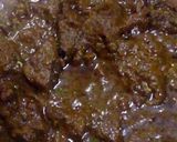 A picture of step 3 of Fry Kaleji.