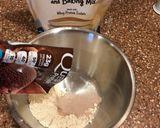A picture of step 2 of Chocolate S'mores mug cake.