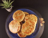 Foto del paso 8 de la receta: Pan Naan con panificadora y cocido en sartén