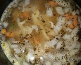 A picture of step 7 of Chicken soup.