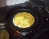 A picture of step 1 of Besan paneer jhatpat roll.