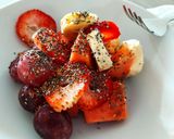 Foto del paso 1 de la receta: FRUTAS🍇🍌🥭🍓🥝Para Desayuno...!