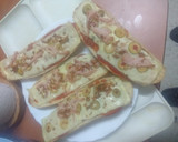 Foto del paso 2 de la receta: Pan pizza con queso y sin queso