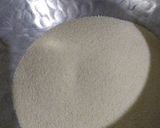 A picture of step 1 of Kesariya bhog.