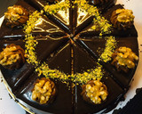 صورة لخطوة 1 من وصفة الفادج كيك 🍰