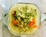 Foto del paso 2 de la receta: Sopa de Arvejas Puerro &eneldo #lacocinadegiri