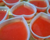 Hình bước làm 8 của món Panna cotta dưa hấu