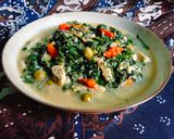 Foto langkah ke 4 dari resep Otok Otok daun singkong dan terong pipit.