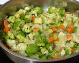 Foto del paso 3 de la receta Risotto de verduras al roquefort