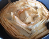 Foto del paso 5 de la receta: Ruffled milk cake o Tarta griega