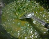 A picture of step 6 of Palak paneer kofta.