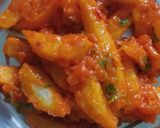 चिली पोटैटो (Chilli potato recipe in hindi) रेसिपी चरण 4 फोटो
