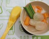 Foto langkah ke 5 dari resep Kolak Ubi Kolang Kalung.