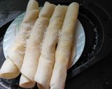 A picture of step 6 of Sweet dosa rolls.