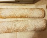 Piskótatekercs recept fázis 1 fotója