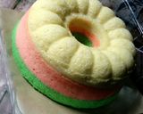 Foto langkah ke 7 dari resep Bolu Pelangi 2 Telur.