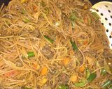 (Brown spaghetti)soyayyar taliya me kayan lambumatakin girki6 hoto