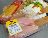 Foto del paso 1 de la receta Tallarines con pollo y verduras