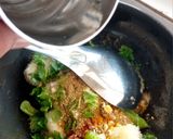 A picture of step 6 of Quick Banana sabji.