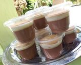 Foto langkah ke 5 dari resep Silky puding milo marie regal with fla homade.