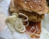 Bun kabab food street style recipe step 12 photo