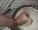 A picture of step 2 of Hara Bhara Breakfast.
