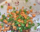A picture of step 2 of Cornsoup#themechallenge.