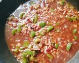 A picture of step 3 of Maggi manchurian.