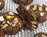 A picture of step 16 of 🍪 Healthy Dark Chocolate Ragi Mixed Nut Cookies 🍪.