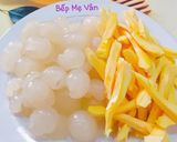 Hình bước làm 1 của món Chè hạt đác mít nhãn