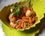 Foto langkah ke 9 dari resep Acar Bandeng bumbu kuning.