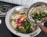 A picture of step 4 of Doodhi Muthiya.