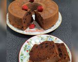 Foto langkah ke 6 dari resep Bolu Coklat ChocoChip Panggang.