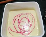 A picture of step 5 of Rooh Afza Ice Cream.
