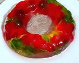A picture of step 2 of Jello Ring Custard.