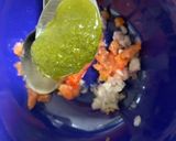 A picture of step 4 of Sweetcorn Bhel.