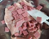 Foto langkah ke 2 dari resep 378. Chicken Cordon Bleu Bites.
