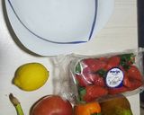 Foto del paso 1 de la receta Macedonia de frutas 🍓🍊🍎🍐🍑🍌🍋