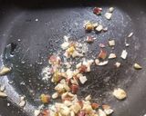 A picture of step 2 of Fasting special sabudana kheer with dryfruits and jaggery.