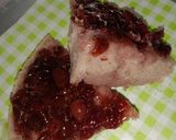 รูปขั้นตอนการทำที่ 13 ของ เค้กหน้าแยมองุ่นในหม้อหุงข้าว (Grape Jam Cake in a Rice Cooker)