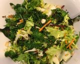 Une image de l'étape 5 de Salade tiède de choux kale et fromage de chèvre.