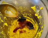 Foto del paso 1 de la receta: Bacalao sobre parmentier al azafrán con crema de naranja