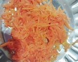A picture of step 1 of Raw papaya Roti.
