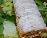 Brokkolis sonkás besameltekercs recept fázis 7 fotója