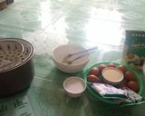 Hình bước làm 1 của món Bánh flan