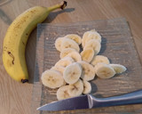 Foto del paso 2 de la receta: Pastel delicioso y fresquito de mascarpone y plátanos