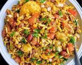 A picture of step 4 of Murmura Bhel.