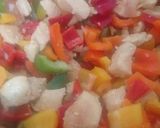 Foto del paso 5 de la receta: Alambre de pollo 🐔😋