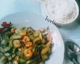 Foto langkah ke 5 dari resep Terong tumis udang.